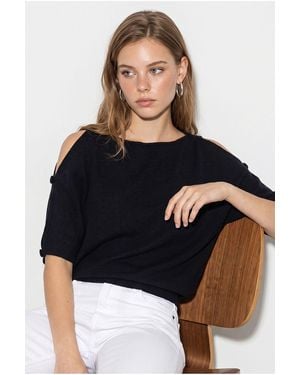 Bianco Lucci Blouse - Black