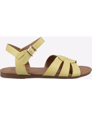 Divaz Antalya Vegan Summer Sandal - Metallic