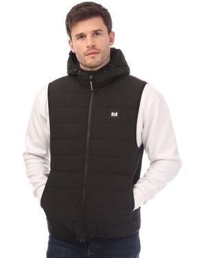 Weekend Offender Berg Lake Hooded Gilet (zwart)