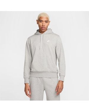 Nike Hooded Neck Kangaroo Pocket Sweatshirt - Grey