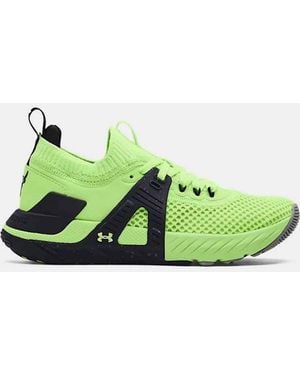 Under Armour Project Rock 4 Training Shoes - Green