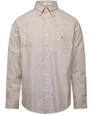 GANT Reg Classic Oxf - Grey