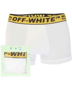 Off-White c/o Virgil Abloh Classic Industrial Cotton Boxers - White