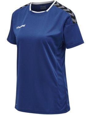 Hummel Authentic Poly T-Shirt - Blue