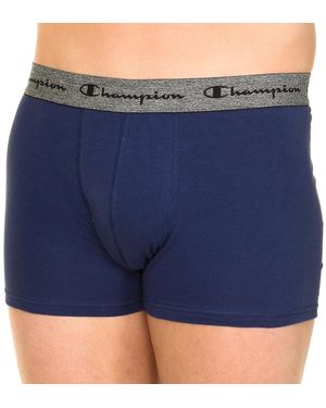 Champion Pack-2 Boxer With Elastic Waist And Anatomical Front Y0Bg5 - Blue