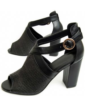 Montevita Heel Sandal Avara - Black