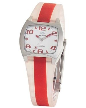 Time Force Analoge Waterbestendige Horloge - Rood