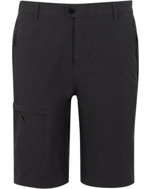 Regatta Highton Ii Long Length Walking Casual Shorts (Ash) - Black