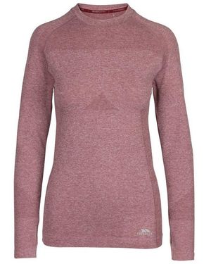 Trespass Ladies Pelina Tp75 Top (Rose Tone) - Purple