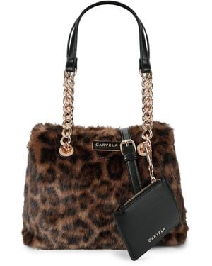 Carvela Kurt Geiger Mini Cammie 3 Bag - Brown