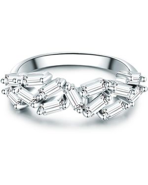 Tresor 1934 Trilani Sterling Ring - Metallic