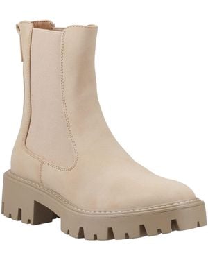 ONLY Betty-1 Polyurethane Boots - Natural