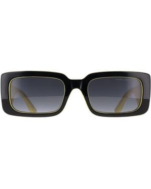 Marc Jacobs Rectangle Dark Gradient 804/S - Black