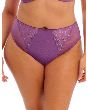 Elomi Charley High Leg Brief - Purple
