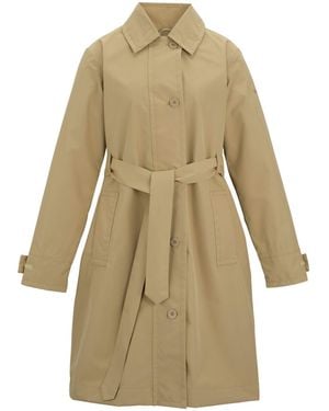 Regatta Ladies Orla Kiely Flower Waterproof Jacket (Oat) - Natural