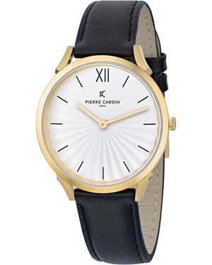 Pierre Cardin Pigalle Plissée Watch Cpi.2005 Leather - White