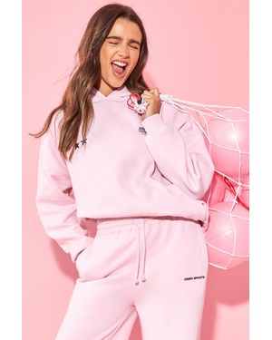 DSGN Studio Sport Oversized Hoodie - Pink