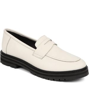Jones Bootmaker Darra2 Leather Loafers - White