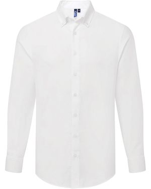 PREMIER Supreme Oxford Long-Sleeved Formal Shirt - White