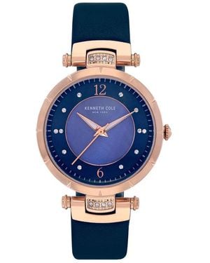 Kenneth Cole Kc50963002 Ladies Classic Watch - Blue