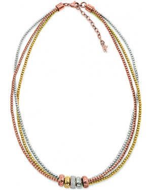 Folli Follie 3N15T008Ryc Ladies Necklace - Metallic