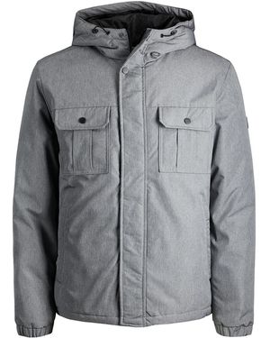 Jack & Jones Long Sleeve Outdoor Jacket - Grey