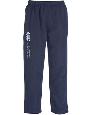 Canterbury Open Hem Tracksuit Bottoms - Blue