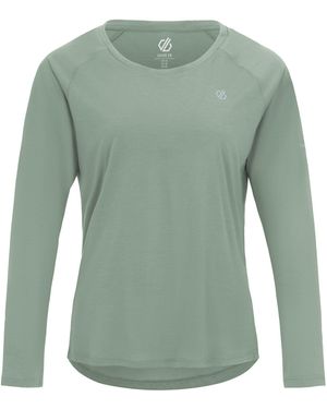 Dare 2b Ladies Serenity Long-Sleeved T-Shirt (Glacier) - Green