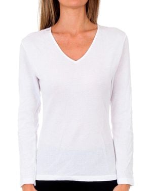 Abanderado App01Am Microthermal Long Sleeve T-Shirt - White