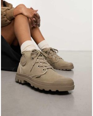 Palladium Pampa Hi Mid Ankle Boots - Brown