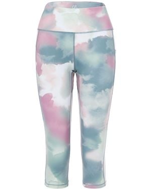 Dare 2b Ladies Influential Ii Marble 3/4 Leggings (Marble) - Blue