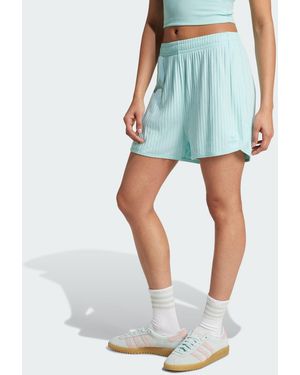 adidas Originals Essentials Wide Rib Sprinter Shorts - Blue