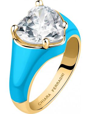 Chiara Ferragni J19Avi4101 Ladies Ring - Blue