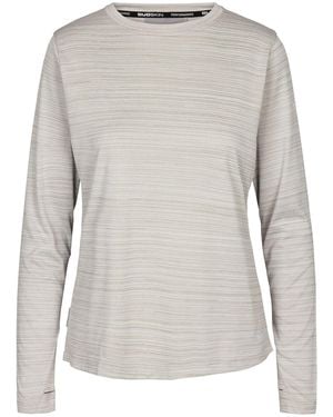 Trespass Ladies Nettil Long-Sleeved Active Top Marl) - Grey