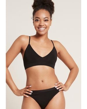 Boody Organic Bamboo Lyolyte Triangle Bralette - Black