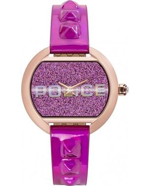Police Pl16070Bsr.09Pu Ladies Watch - Pink