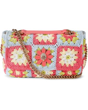 Kurt Geiger Crochet Md Kensington Bag - Red
