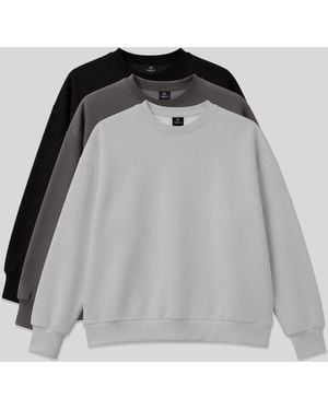 TOMMY LIFE Cotton Blend Sweatshirt - Black