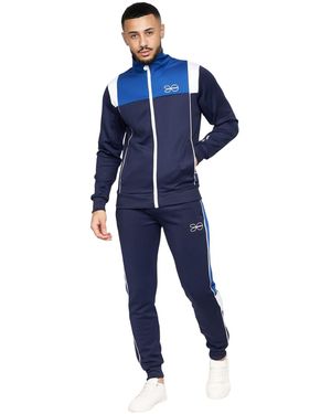 Crosshatch Chinooks Trainingspak (navy/blauw)