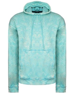 Nicce London Cala Aqua Oversized Hoodie Cotton - Green