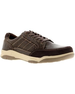 Hush Puppies Finley Leather Casual Shoes - Black