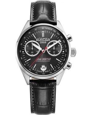 Roamer 978818-41-85-20 Gran Sportivo Watch And Strap Gift Set - Grey