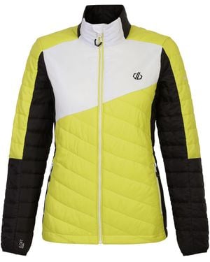 Dare 2b Ladies Surmise Jacket Plum/ - Yellow