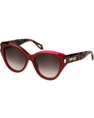 Just Cavalli Sjc033 55 5509Rv Sunglasses - Red
