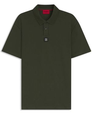 HUGO Deabono Short Sleeve Polo Shirt - Green