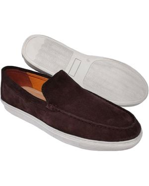 LB Comfort Harold Leather Shoes - Brown