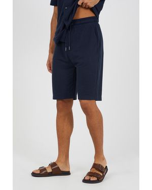 Brave Soul Elasticated Waist Shorts - Blue