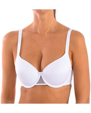 Selene Vanesa Underwired Bra With Padded Cups - White