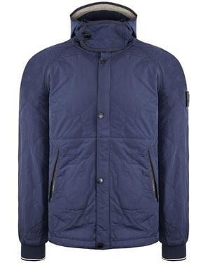 Weekend Offender Retro 80's Manilla Jacket - Blue