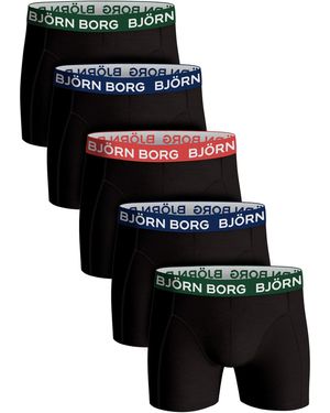 Björn Borg Björn Borg- 5 Pairs Boxer Briefs - Black